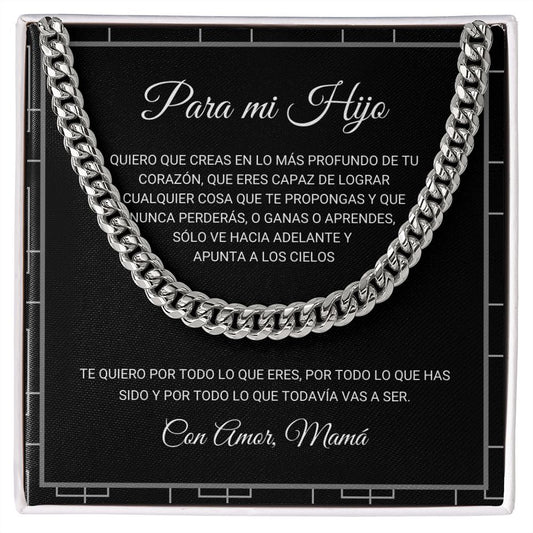 Para el hijo de mamá - Cadena de eslabones cubanos