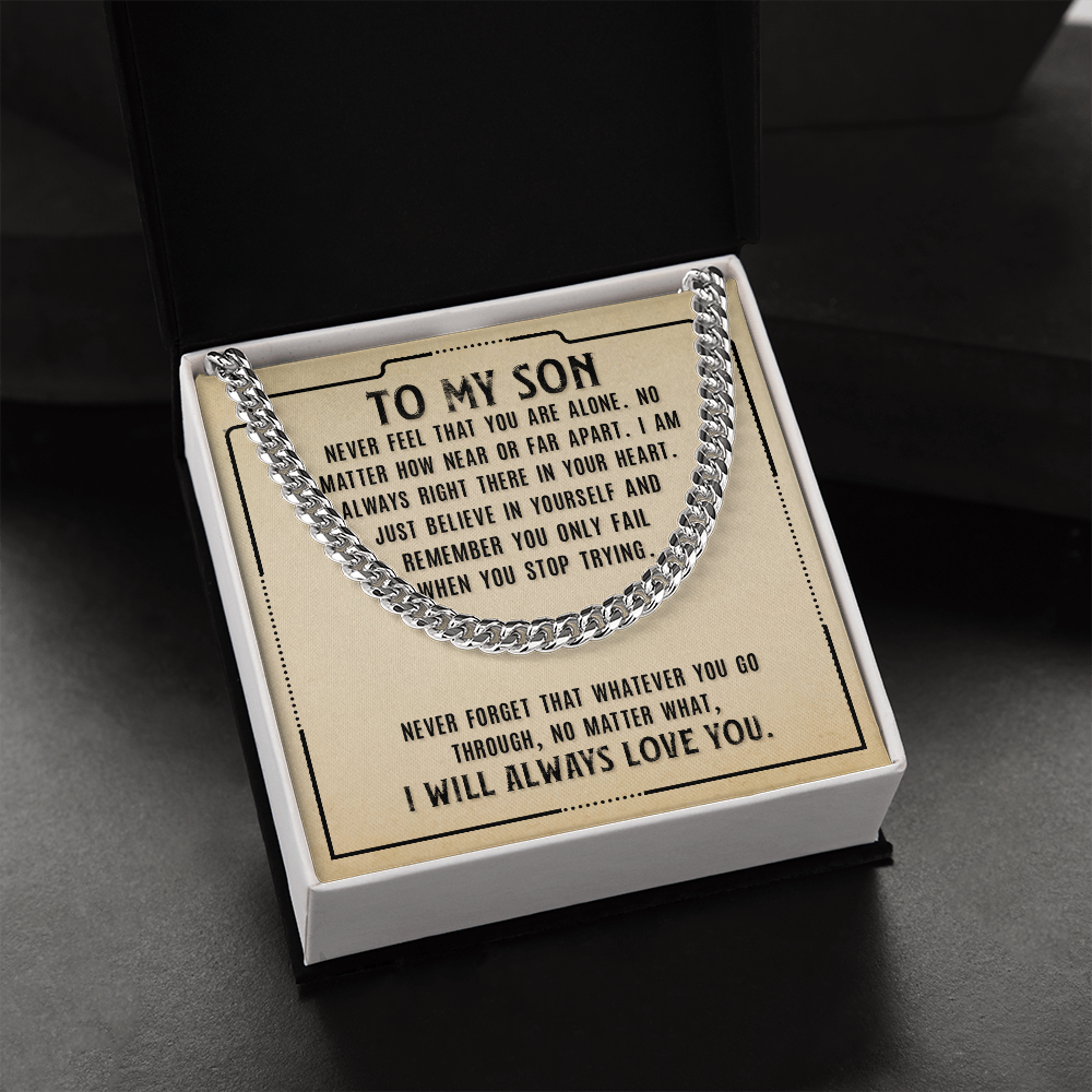 Son - Always Love You - Cuban Link Chain
