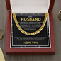 Husband - Because of You - Cuban Link Chain