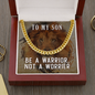 Son - Be A Warrior - Cuban Link Chain