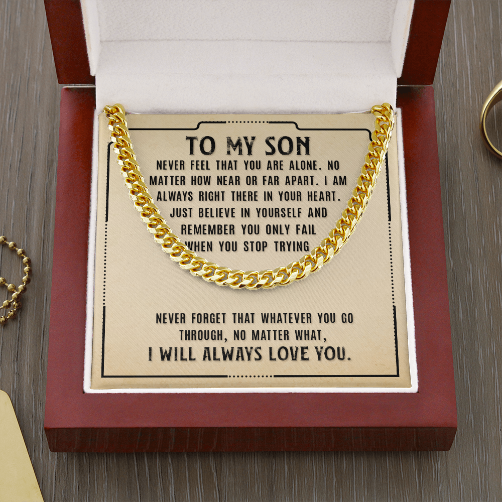 Son - Always Love You - Cuban Link Chain