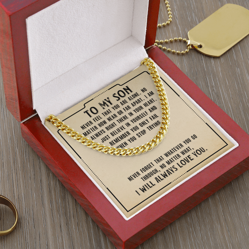 Son - Always Love You - Cuban Link Chain