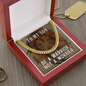 Son - Be A Warrior - Cuban Link Chain