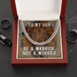 Son - Be A Warrior - Cuban Link Chain