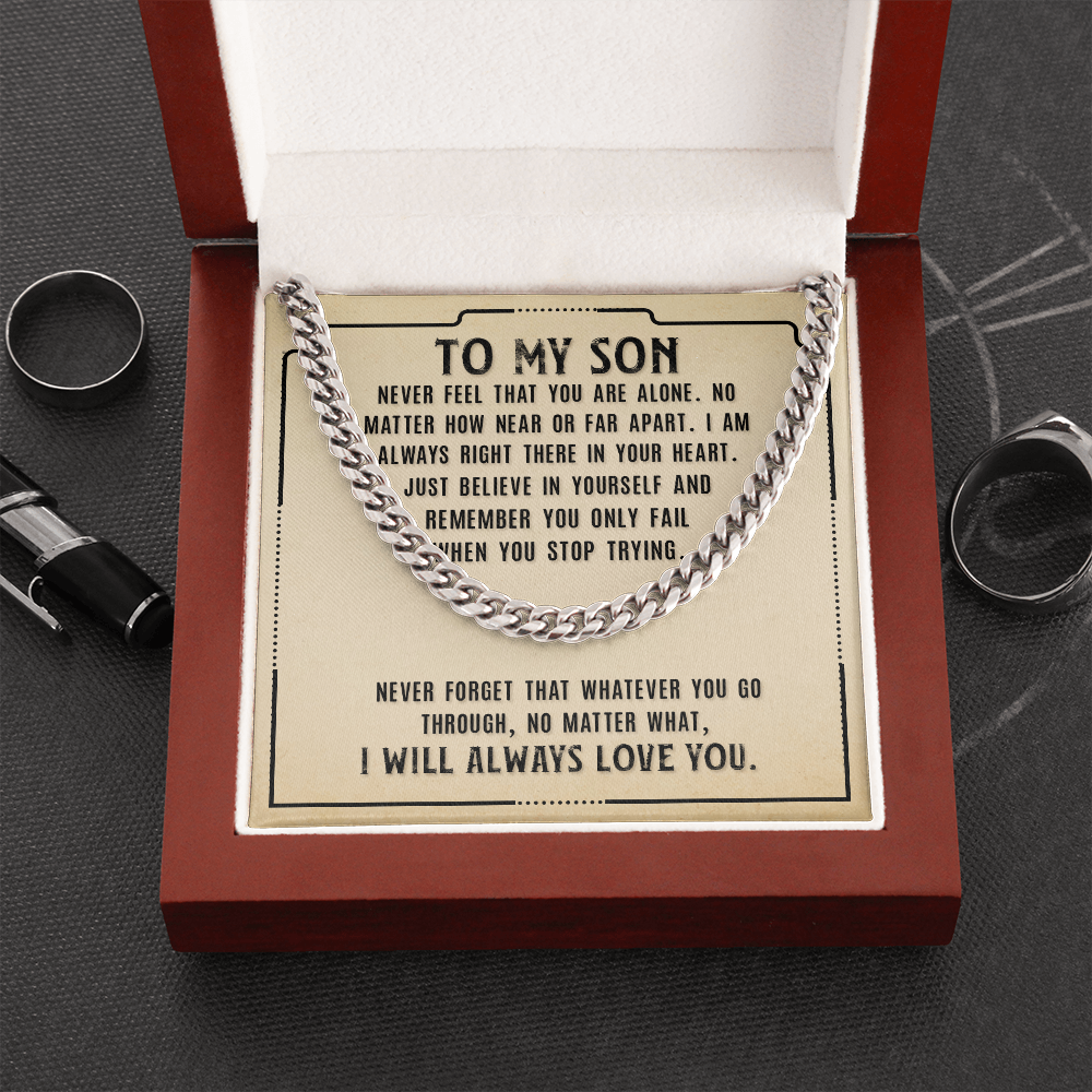 Son - Always Love You - Cuban Link Chain