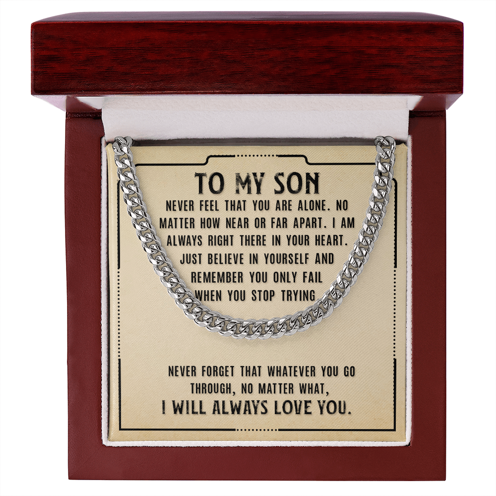 Son - Always Love You - Cuban Link Chain