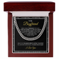 Boyfriend - I Love You - Cuban Link Chain