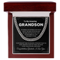 Grandson - You're More Loved - Cuban Link Chain