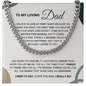 Loving Dad - Cuban Chain Necklace