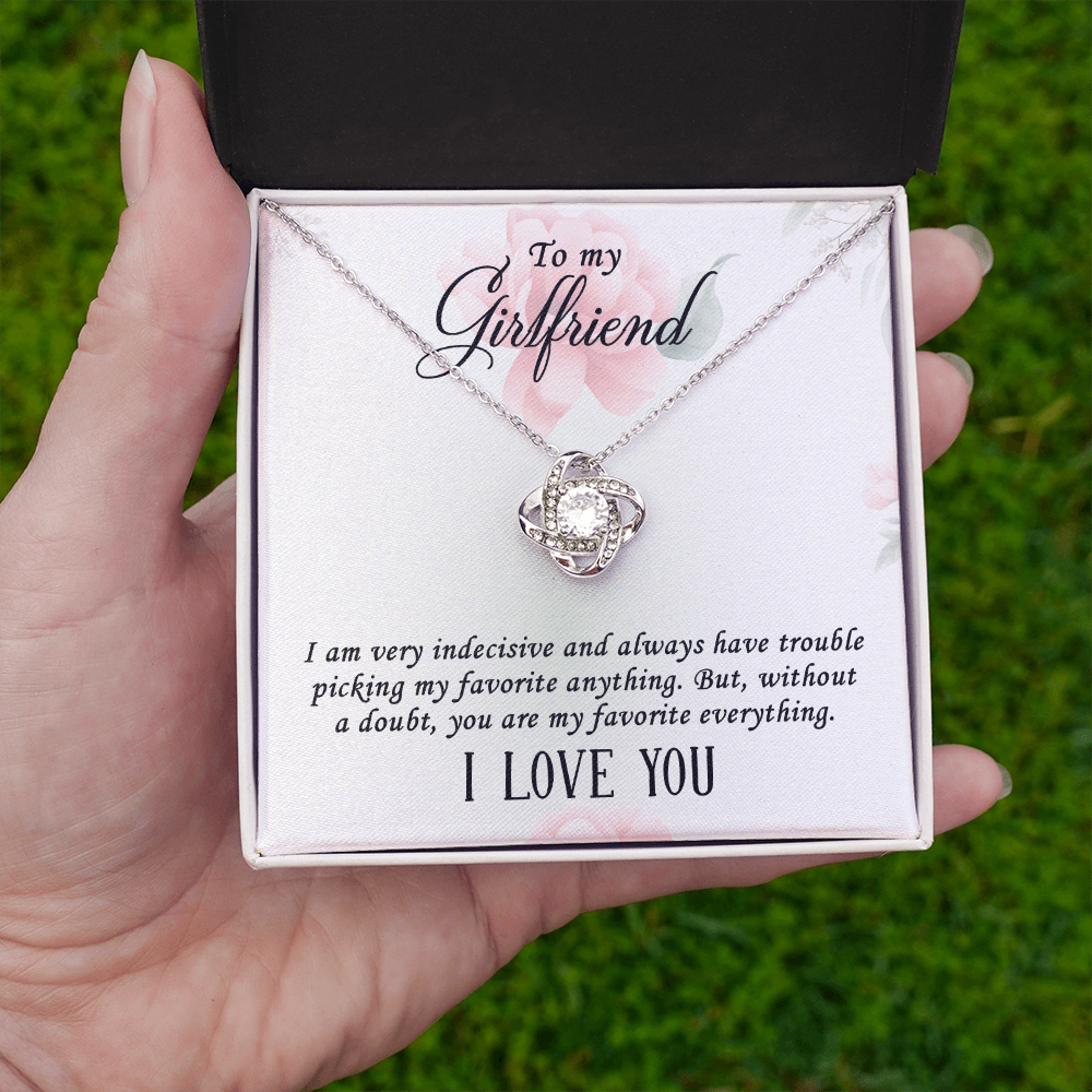 Girlfriend - My Favorite Everything - Love Knot Necklace