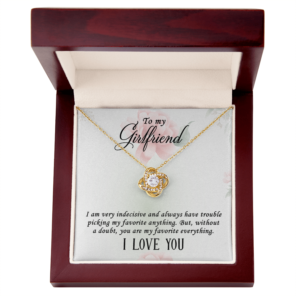 Girlfriend - My Favorite Everything - Love Knot Necklace