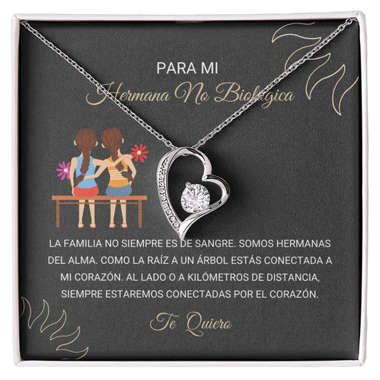 Para Mi Hermana No Biológica - Para Siempre Amor Collar