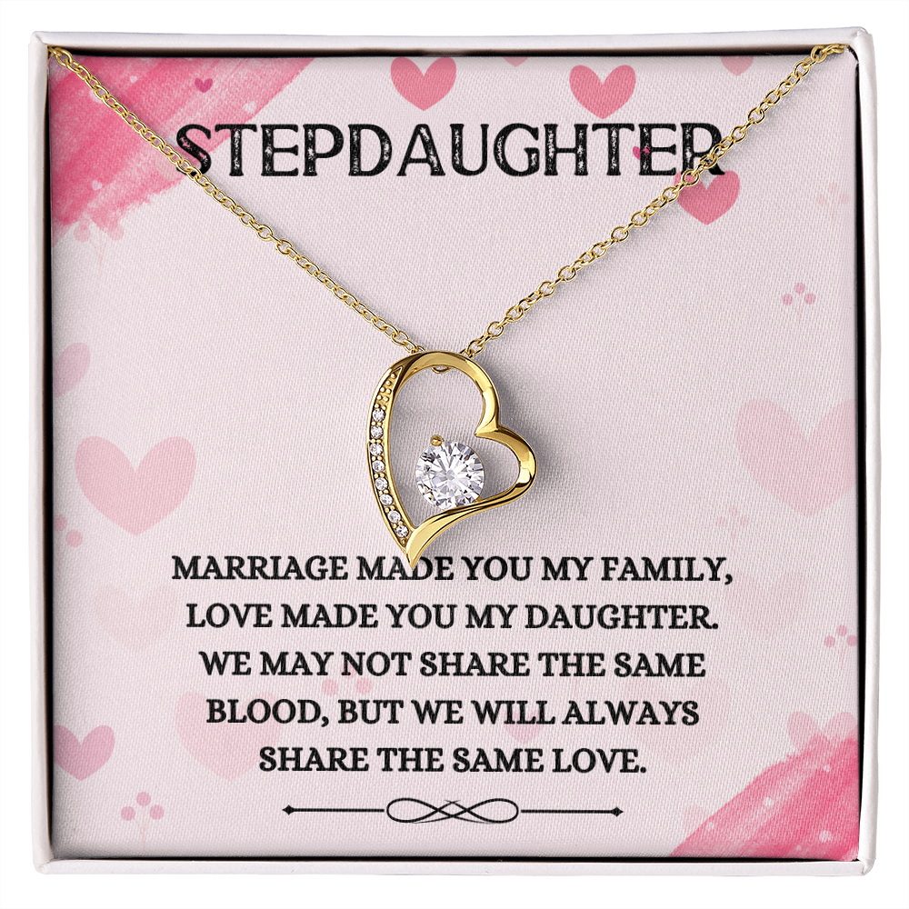 Stepdaughter - Share the Same Love - Forever Love Necklace