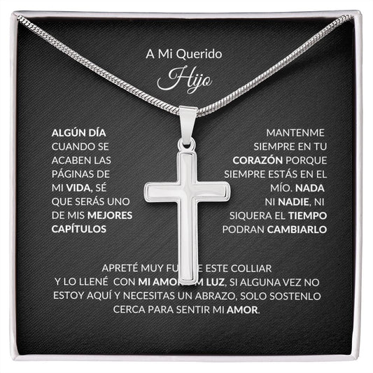 A Mi Querido Hijo - Cross Necklace