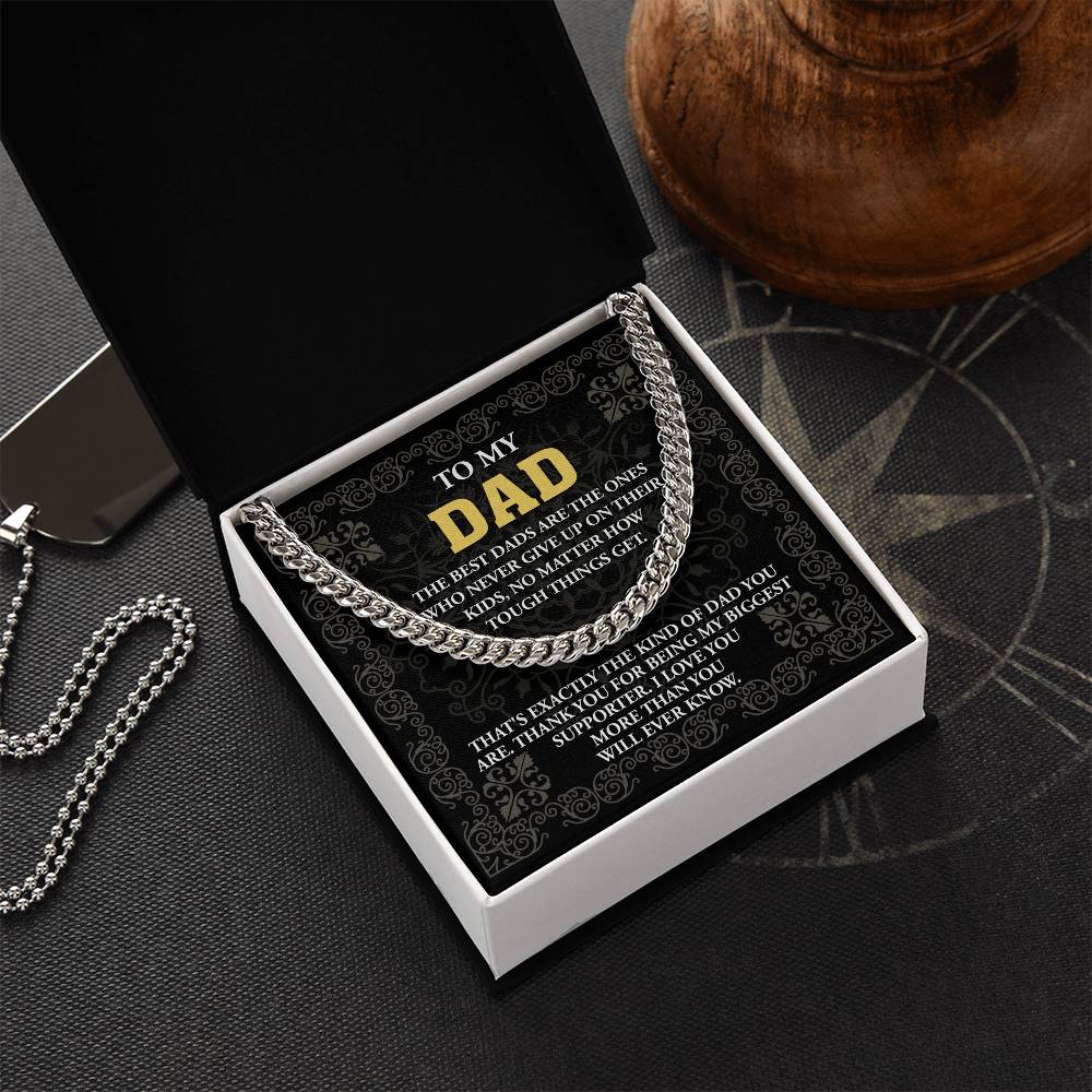 Dad - Kind Of Dad - Cuban Link Chain