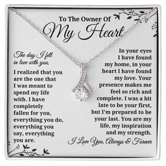 To The Owner Of My Heart - Alluring Beauty Necklace