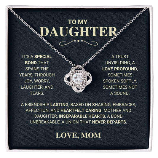 Gift for Daughter From Mom "Special Bond" Necklace