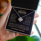 Mom "You Mean More" Knot Necklace Gift From Son