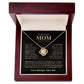 Mom "You Mean More" Knot Necklace Gift From Son