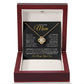 Mom "You Mean More" Knot Necklace Gift From Son