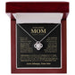Mom "You Mean More" Knot Necklace Gift From Son