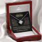 Mom "You Mean More" Knot Necklace Gift From Son