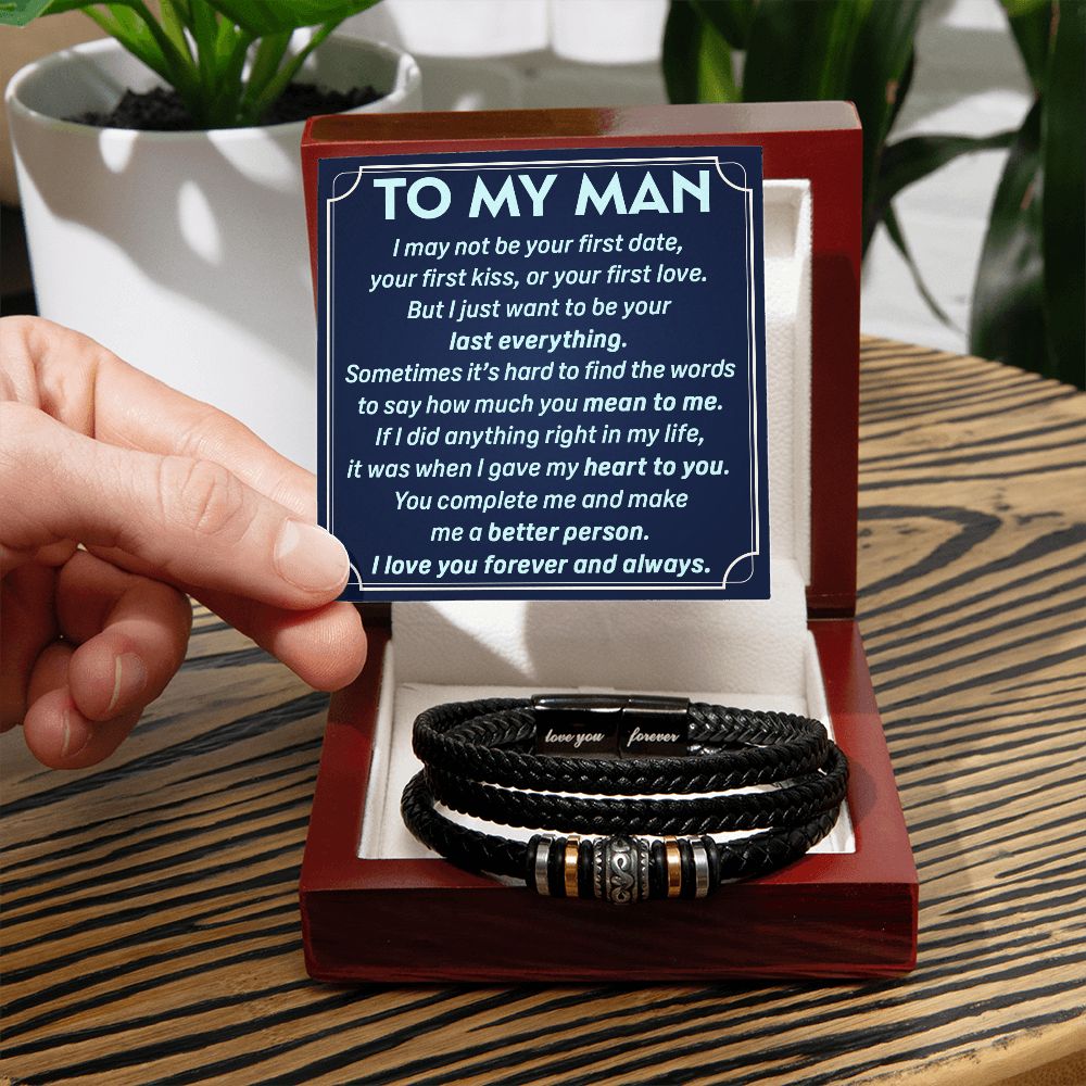 My Man - First Kiss First Love - Forever Bracelet