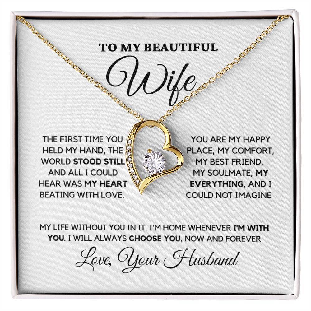 Wife Gift "My Everything" Forever Love Necklace From Husband