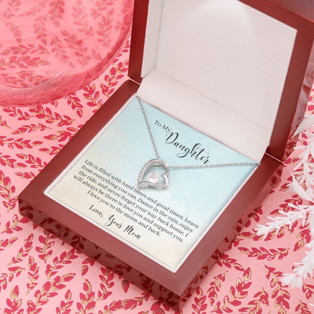Daughter - Learn from Everything - Forever Love Necklace