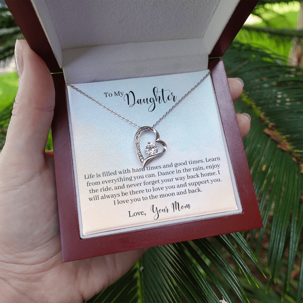 Daughter - Learn from Everything - Forever Love Necklace