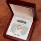 To My Daughter - Forever Love Necklace