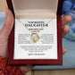 To My Beautiful Daughter - Forever Love Necklace
