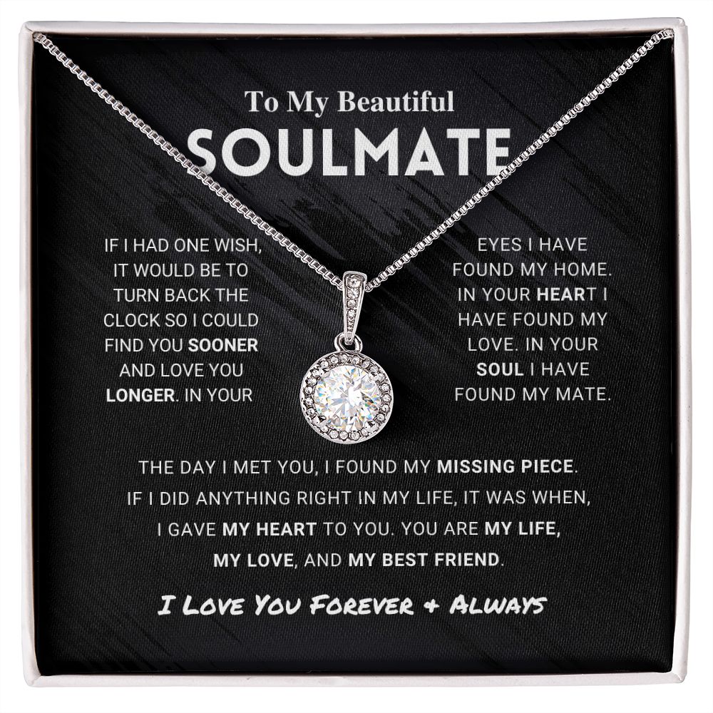 My Soulmate - Missing Piece - Eternal Hope Necklace