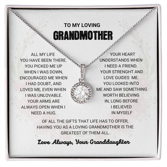 To My Loving Grandmother - Eternal Hope Necklace