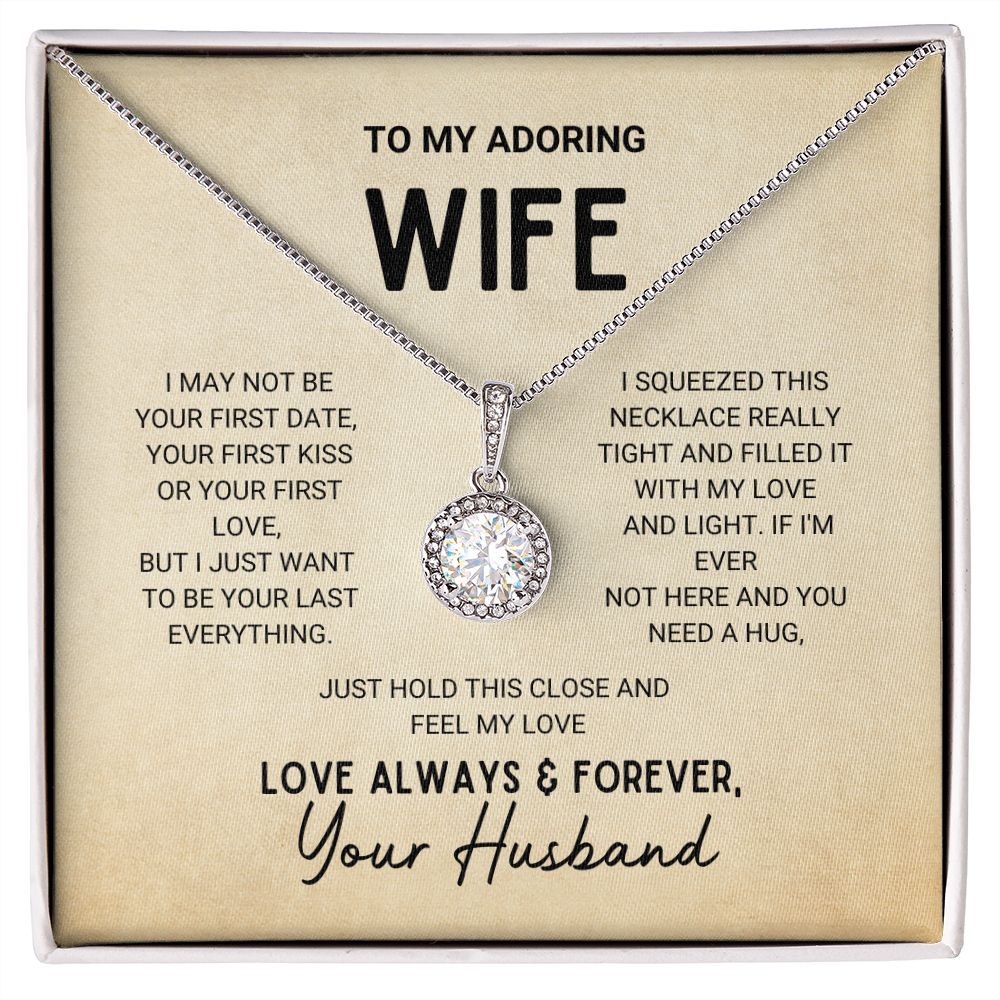 To My Adoring Wife - Eternal Hope Necklace