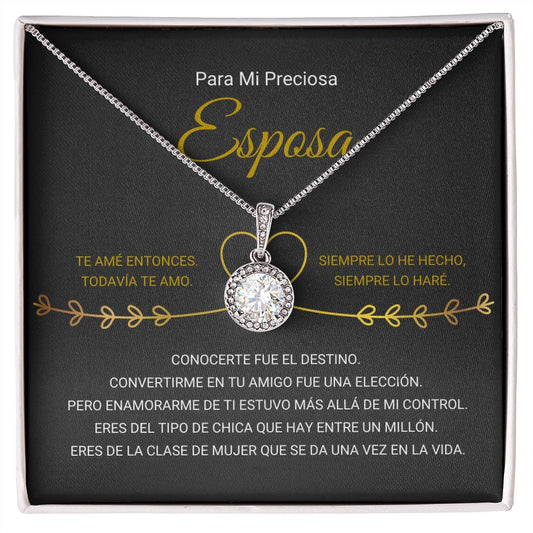 Para Mi Preciosa Esposa - Collar de la Esperanza Eterna