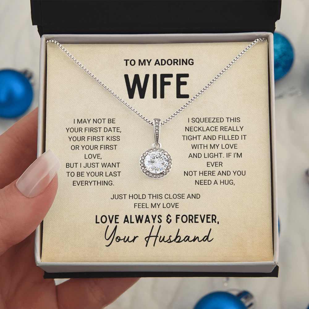 To My Adoring Wife - Eternal Hope Necklace