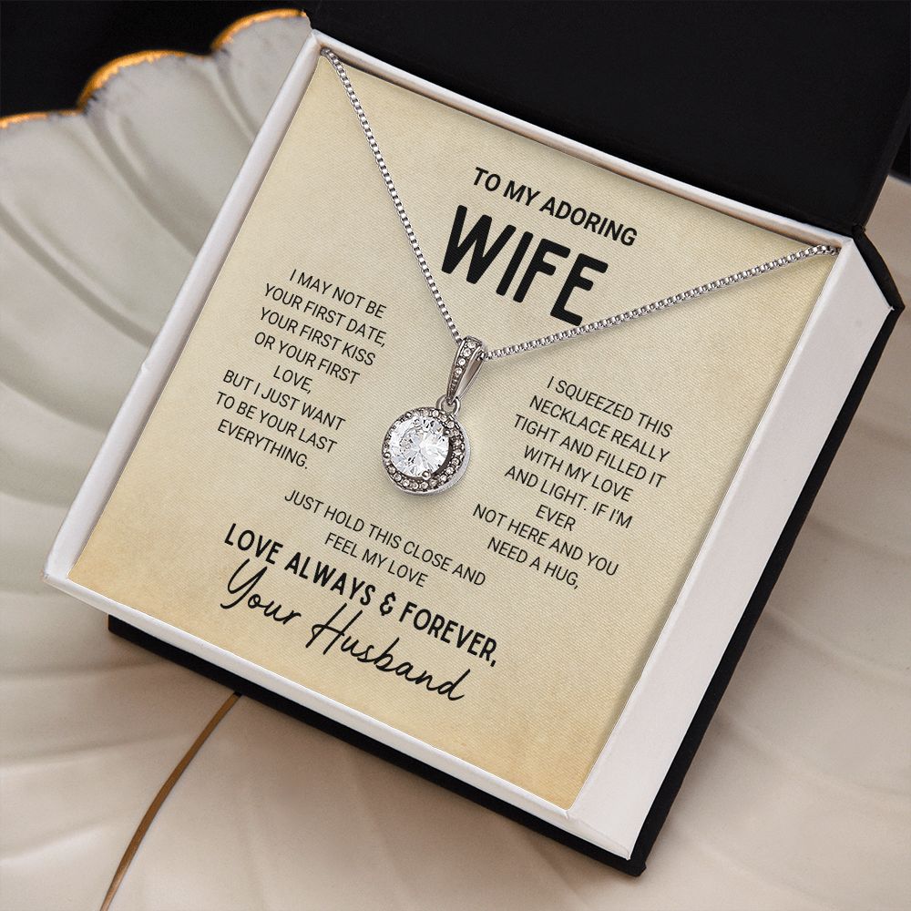 To My Adoring Wife - Eternal Hope Necklace