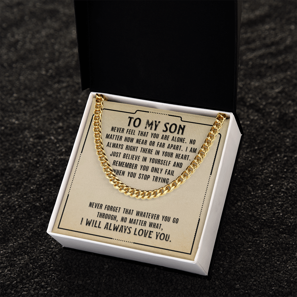 Son - Always Love You - Cuban Link Chain