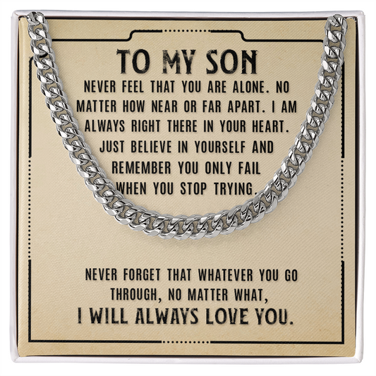 Son - Always Love You - Cuban Link Chain