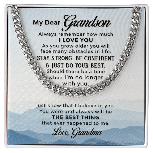 Grandson - The Best Thing - Cuban Link Chain
