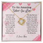 Sister-in-Law - Thank You for All - Love Knot Necklace