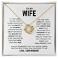 To My Wife - Love Knot Necklace