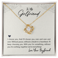 Girlfriend - Together We're Everything - Love Knot Necklace