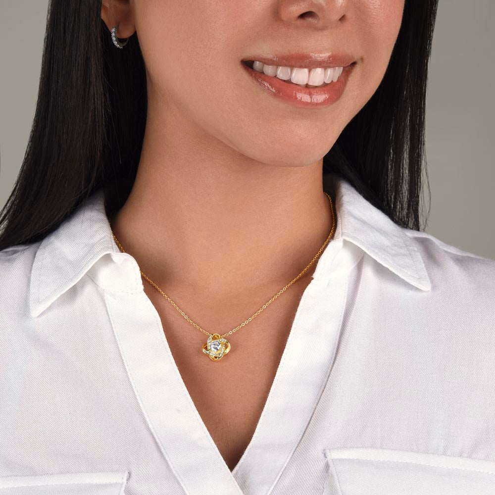 Future Wife - Forever and Always - Love Knot Necklace