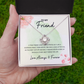 Friend - Best Friend for Life - Love Knot Necklace