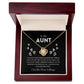 To My Aunt - Love Knot Necklace