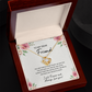 Friend - Forever in My Heart - Love Knot Necklace