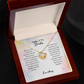 Mother of the Bride - Thank You for Sharing - Love Knot Necklace