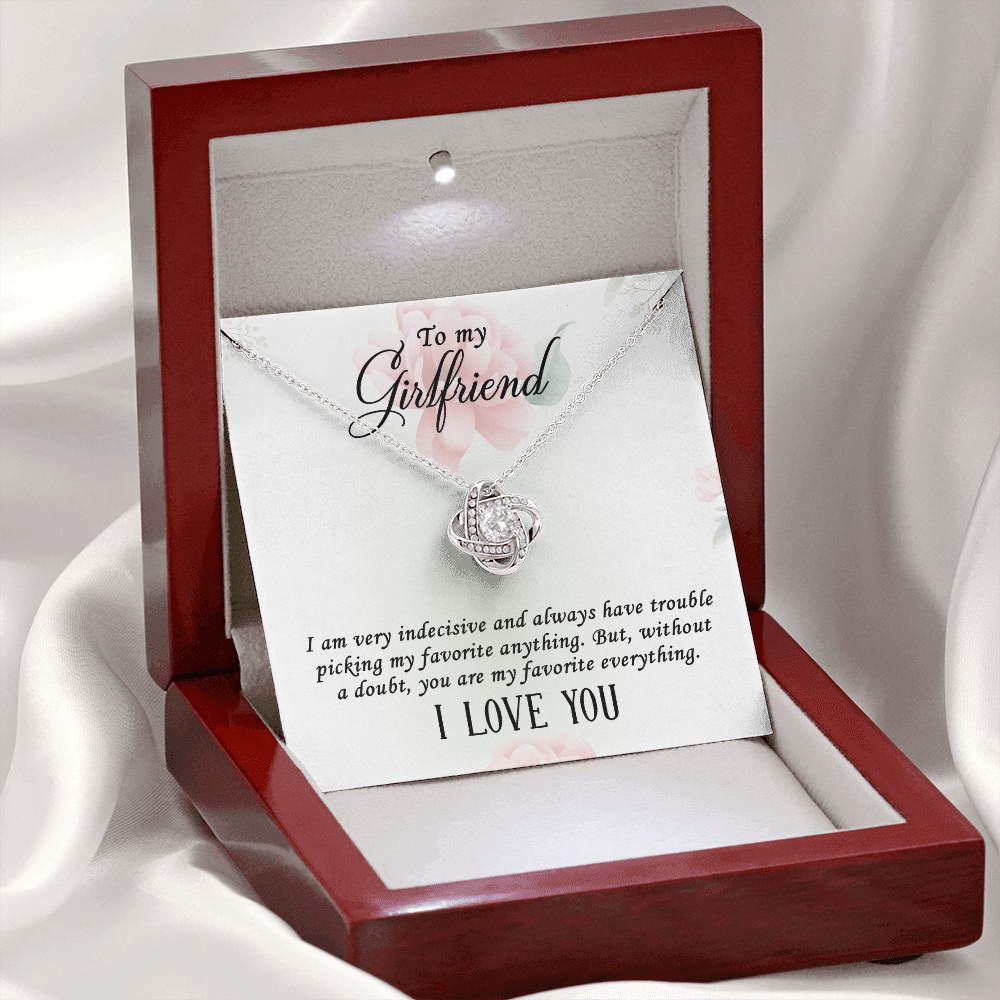 Girlfriend - My Favorite Everything - Love Knot Necklace